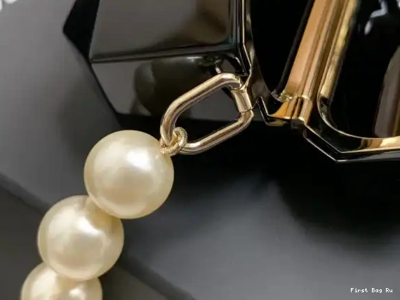 First Bag Ru CHANEL PRO AIRPODS NECKLACE CASE 0629